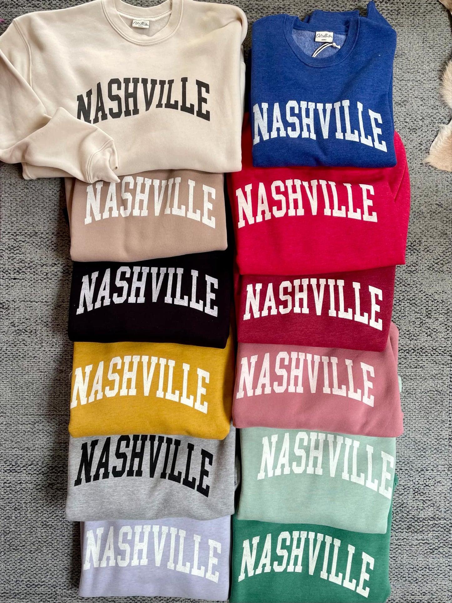 Nashville sweatshirts